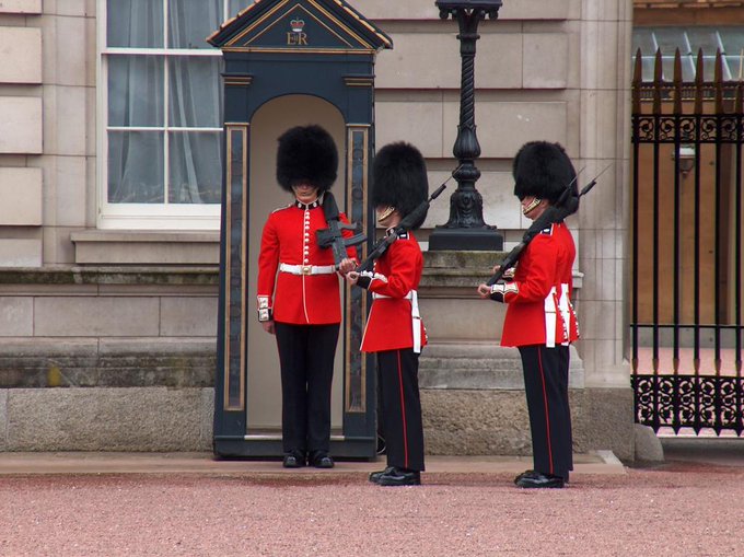 Image result for penjaga Buckingham Palace