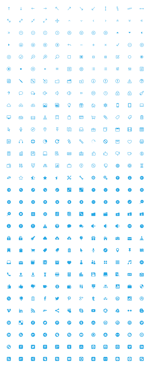 illustratordes's tweet photo. シンプルでエレガントなアイコン素材集、商用可能。Elegant Icon Font http://t.co/n8fCE846TC http://t.co/23QBWoTNQG