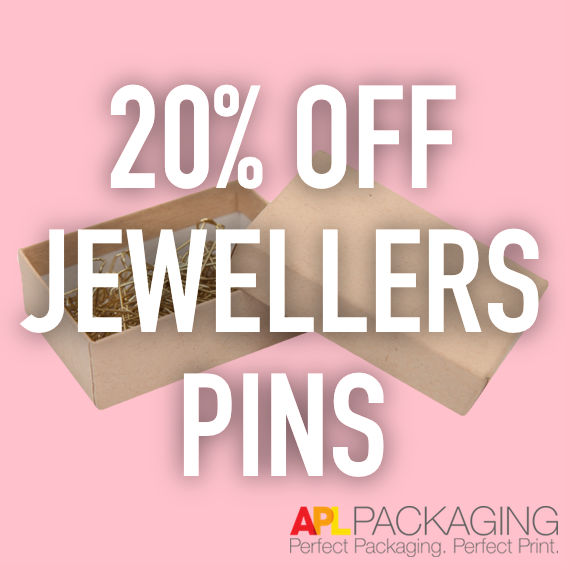 APLpackaging's tweet photo. Do you make jewellery? Grab a bargain with 20% of Jewellers pins https://t.co/9lo5u4oQpu #craft #handmade http://t.co/L37IaGOI1D