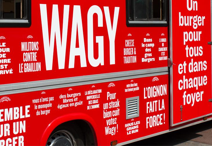 StudioFurious's tweet image. Nouvelle identité — @wagyburgersbus 
+++ sur studiofurious.com