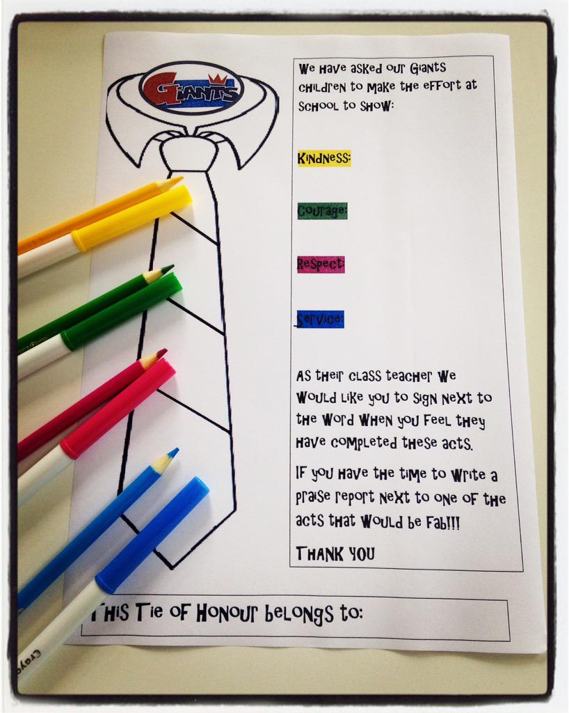 GiantsKids's tweet photo. @kingschurchlife Just a reminder to send your kids in yr1-5 ready with their Tie of Honour #readytobethedifference http://t.co/AYYtM2fQPQ