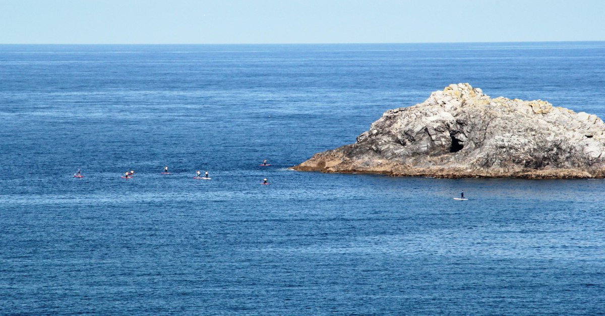 cbaybistro's tweet photo. Perfect conditions for going around #Goose today on a #SUP. Perfect viewing platform too! @CrantockSurf @360Beaches http://t.co/aOnwJo3jj1