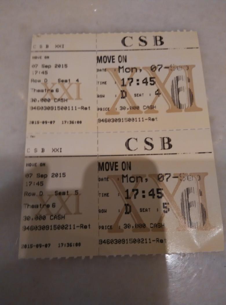 Baru kelar nonton <a href="/MoveOn_Movie/">Move On Movie</a> soundtrack, pesan moral, ending, dan viewnya bagus @iyo13 <a href="/Sam_Brodie/">SAM BRODIE</a> <a href="/richa_iskak/">Richa Novicha</a>