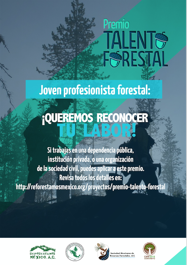 ReforestamosMx's tweet photo. ¿Te gustaría ganar una beca para asistir al próximo #CIRF2015? http://t.co/jBULTdAJrV
#soyForestal @AMPForestales http://t.co/nHExP2Silq