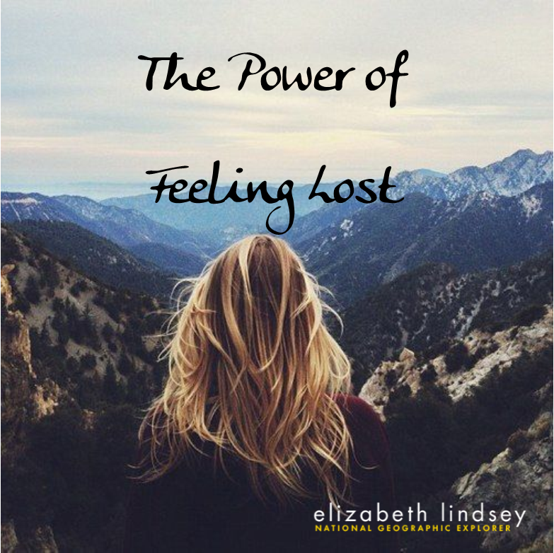 Feeling lost can be powerful medicine because it frees the parts we believe ourselves to be. buff.ly/1JTlUwO