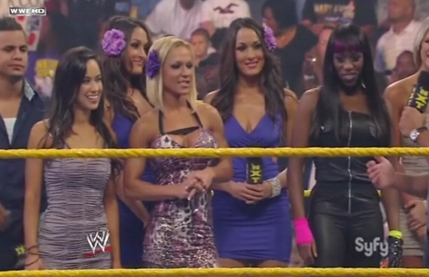 divadirt's tweet photo. Today in History: The All-Diva Season of NXT Premieres http://t.co/ZiGsGs55pi http://t.co/PkZ6Ayrz5V