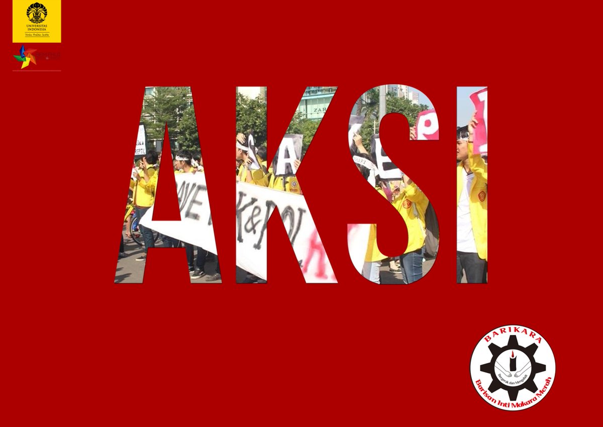 4. Tidak hanya turun ke Jalan, Barikara juga melakukan Aksi Sosial Kreatif melalui Gerakan Sosial #JoinBEMFHUI2015