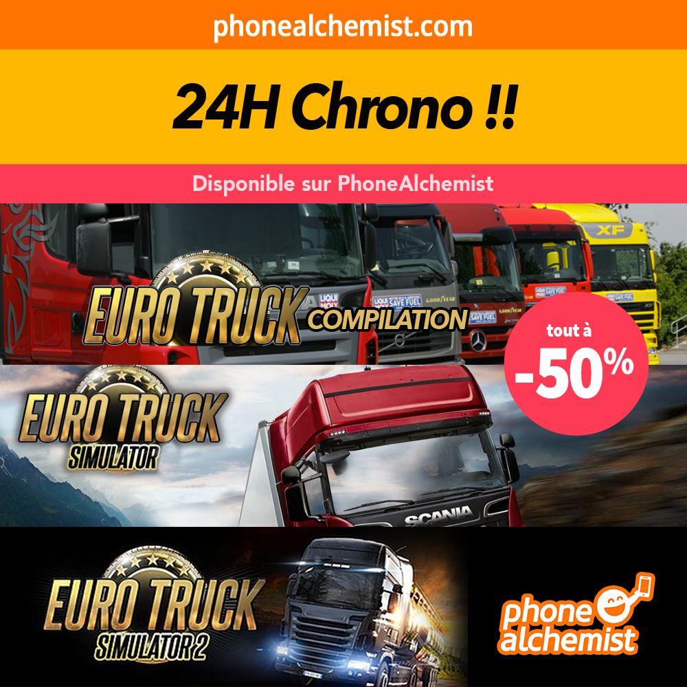 phonealchemist's tweet photo. 48H PROMO sur 3 #jeuxdesimulation #EuroTruck :)
2 codes promo offerts, parmi les RT !
http://t.co/tGOVpW0hZH http://t.co/qHsHsIfNt1