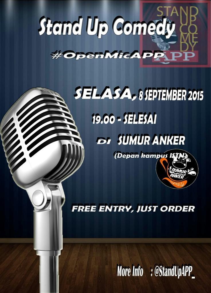 StandUpAPP_'s tweet photo. Dateng kesini yukk #OpenMicAPP cc : @CAMPSTICK_APP @mojo_den @LEM_APP @MahasiswaAPP12 @_ProjectAPP @FSKMP_APP http://t.co/va9zc2PMgA