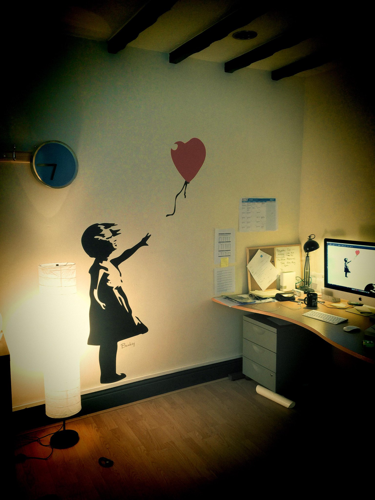 Pixel Press On Twitter New Banksy Cut Vinyl Wall Art Decal