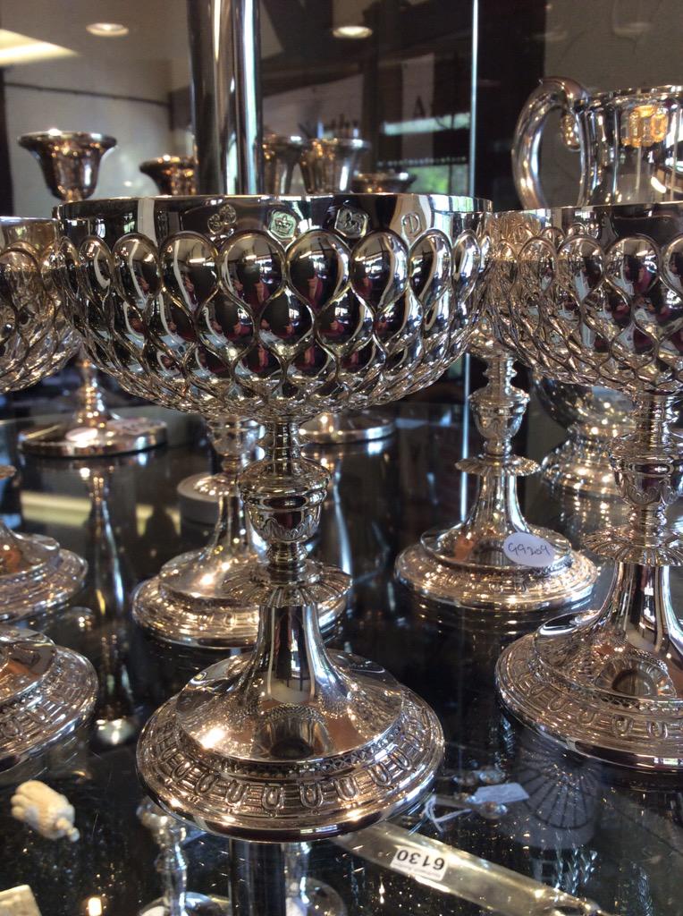 NrthwichAuction's tweet photo. Also there is some nice silver including these candelabra, Dutch style wine goblets and beer jug #Auctions #Silver http://t.co/67MrKrQP8E