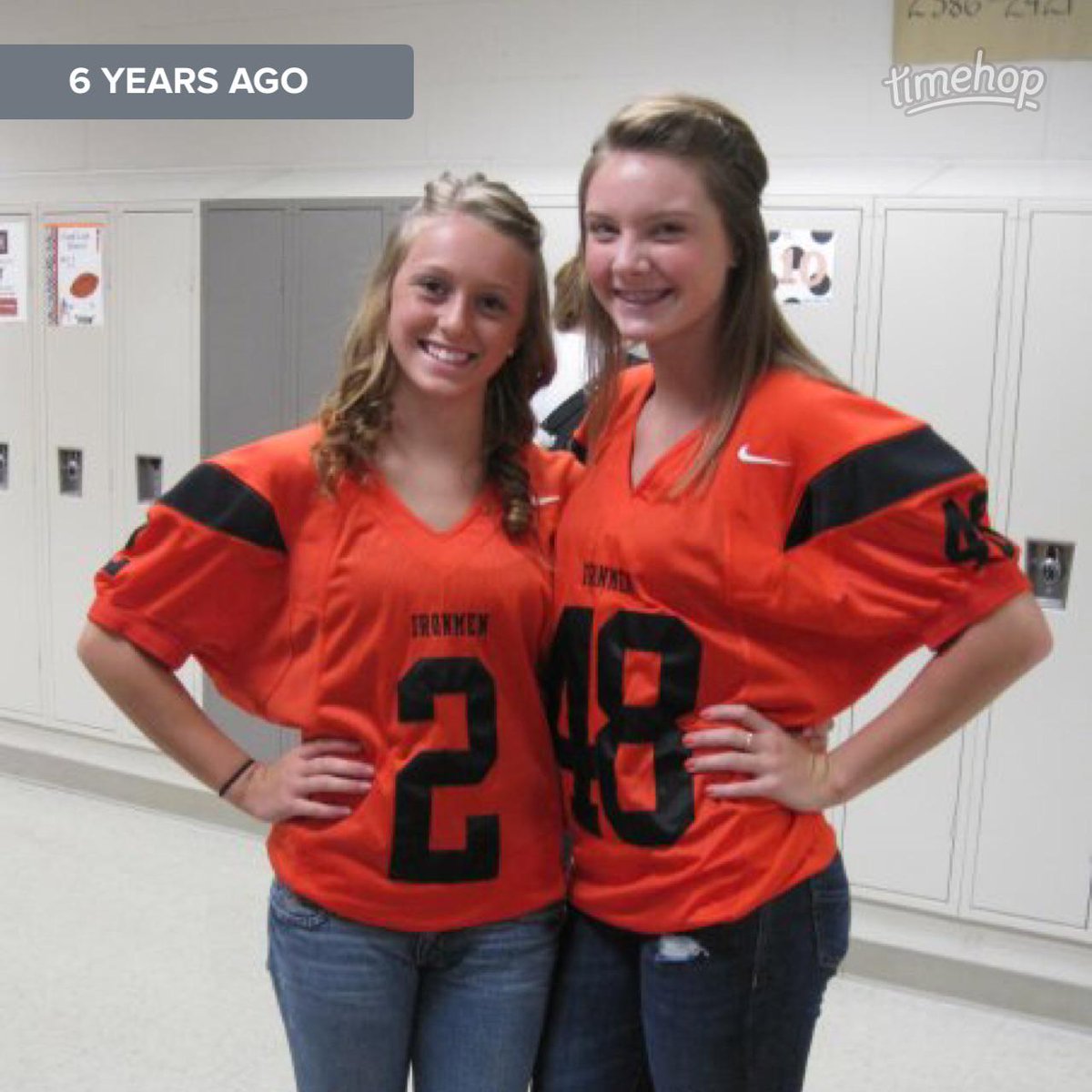 slhayes94's tweet photo. @Brooke_Bailey77 Happy birthday! I think this was before we peaked in HS. I love and miss you  http://t.co/9KBLEysjl5 http://t.co/gfEaR9gQkh
