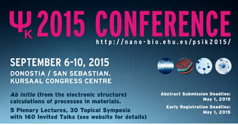 nanoGUNE's tweet photo. @nanoGUNE's spin-off #SIMUNE sponsors #Psi-k_2015 Conference. Visit them in their space! http://t.co/0FczMK8nQj http://t.co/qCrgOlgIsK
