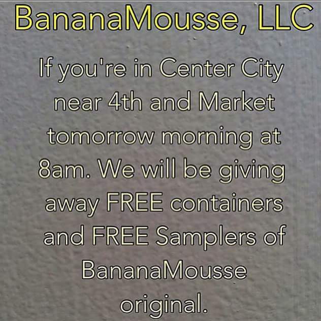 ARKNGELMICDON's tweet photo. Congratulations to my family I just saw on #Fox29GoodDay for her delicious #BananaMousse creation! http://t.co/W7RKshjC5Z