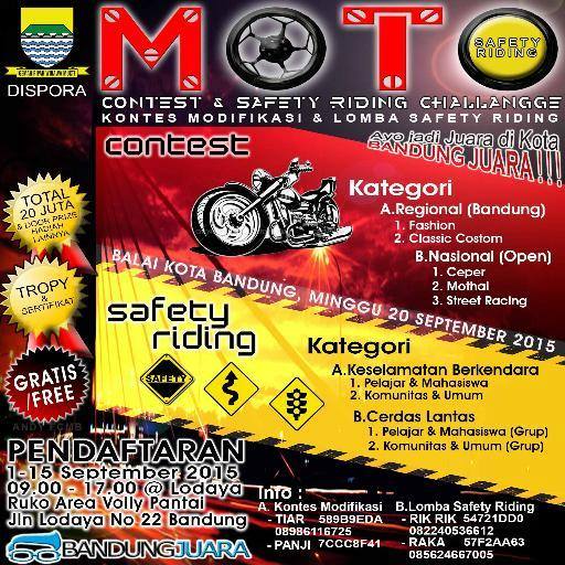 Daftar segera di cara moto contest
facebook.com/events/8762669…