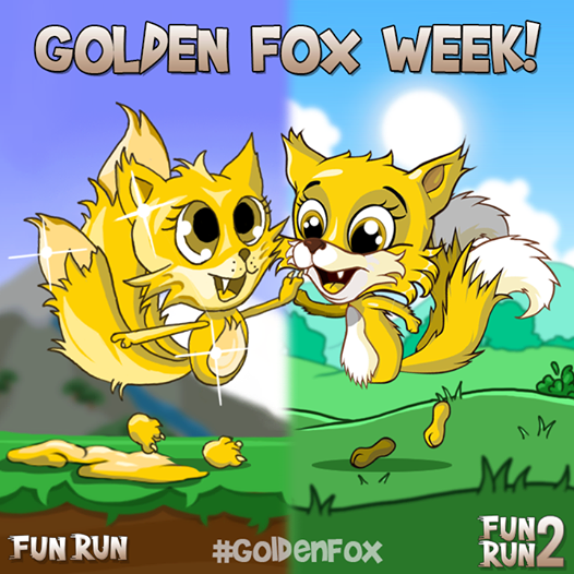 TheFunRun's tweet photo. Tweet a screenshot from #FunRun or #FunRun2 with #GoldenFox and your username for a chance to win! #GoldenFoxWeek http://t.co/gy1xnm8W4V