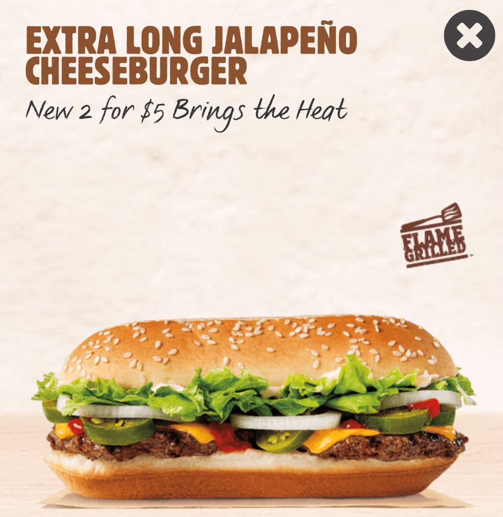 SausageObsessed's tweet photo. Have fast food restaurants completely run out of ideas?  Come on @BurgerKing -- how about some extra long fries? http://t.co/R3nrvubs8B