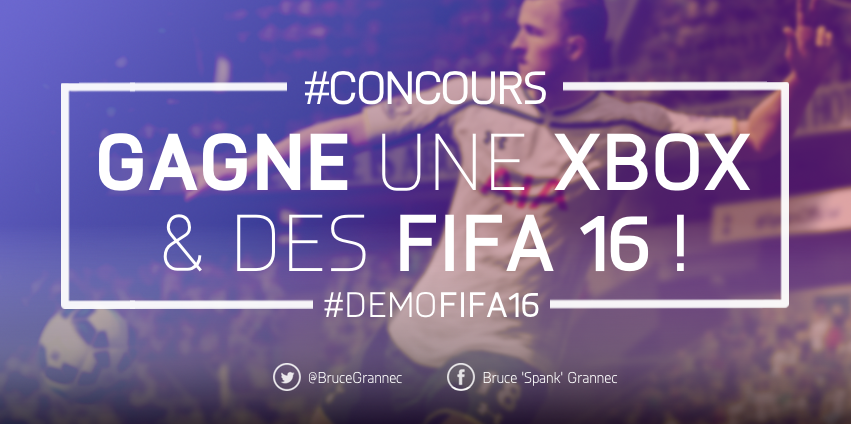 BruceGrannec's tweet image. Toujours en live sur la #DémoFIFA16, on vous fait gagner une @XboxFR &amp;amp; #FIFA16 !

LIVE - BruceGrannec.com