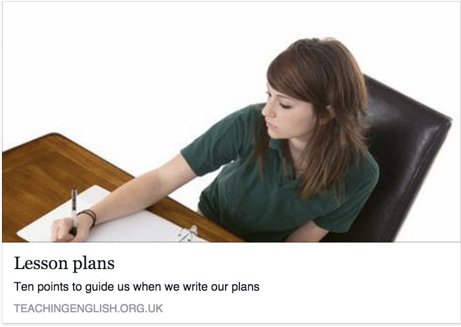 TeachingEnglish's tweet photo. Ten points to guide us when we write our lesson plans http://t.co/9jePU9KfRJ #PlanningLessons http://t.co/7GLpGqMZPL