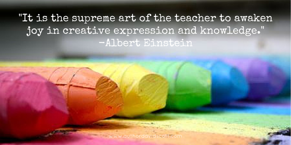 DScottwrites's tweet photo. 'It is the supreme #art of the #teacher to awaken #joy in creative expression &amp; #knowledge.' -Albert #Einstein #quote http://t.co/KTm5sz0PKF