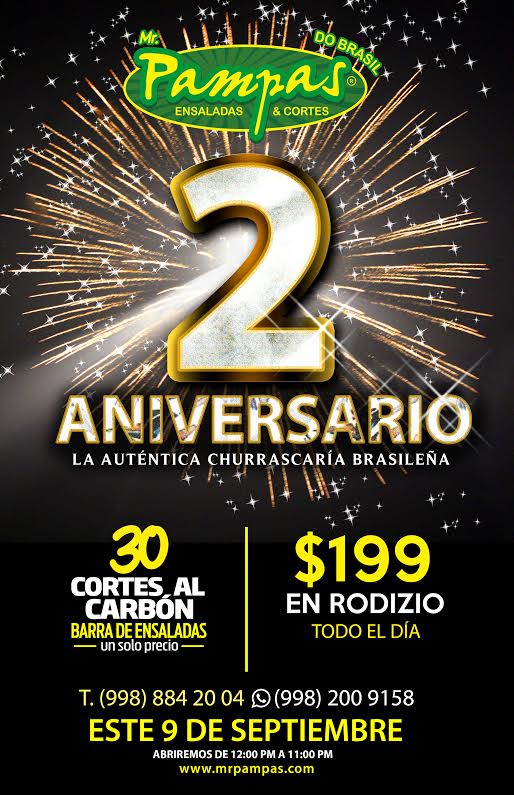 ¡Cada vez falta menos! ¿Ya estas listo para disfrutar el rodizio de <a href="/mrpampascancun/">mrpampascancun</a>?
