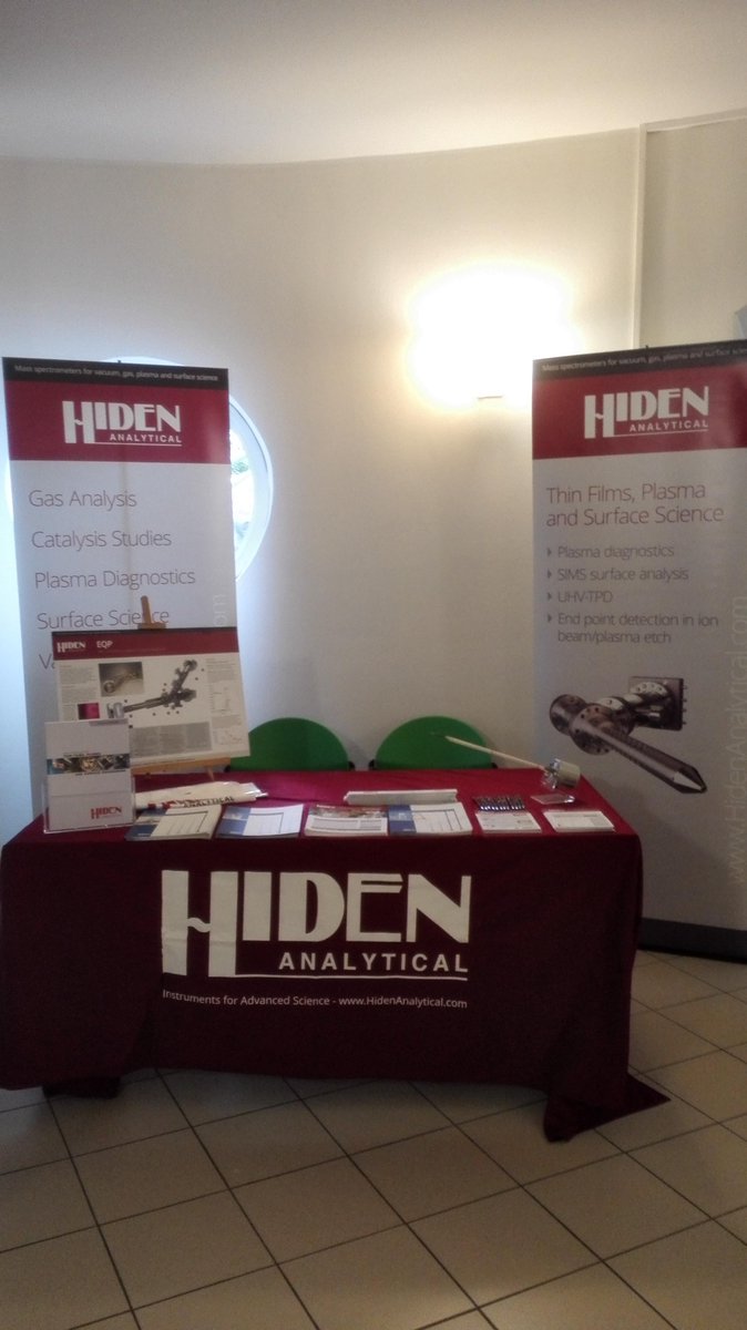HidenAnalytical's tweet image. Hiden are exhibiting at CESPC-6 #cespc 6-10/09/15 Bressanone, Italy. Visit Aldo &amp;amp; Christian on the Hiden stand.