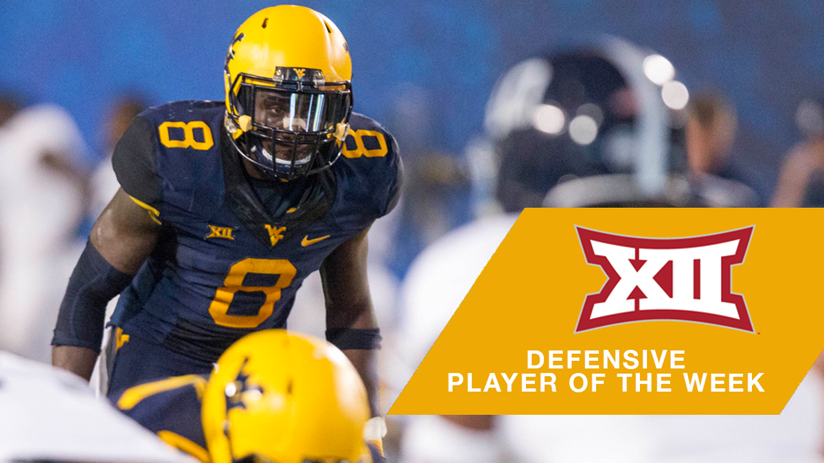 WVUfootball's tweet photo. Joseph Named Big 12 Defensive Player of the Week | http://t.co/y1s0BesdDF   #HailWV http://t.co/zbbC9dUiUn
