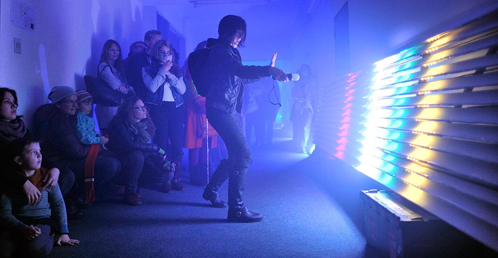 christodoherty's tweet photo. Athena Mazarakis in Portal - The Prequel #bodytech @fakugesi  with tech innovation by @bushveldlabs DIZ 5Sept http://t.co/paaeqQoVwu