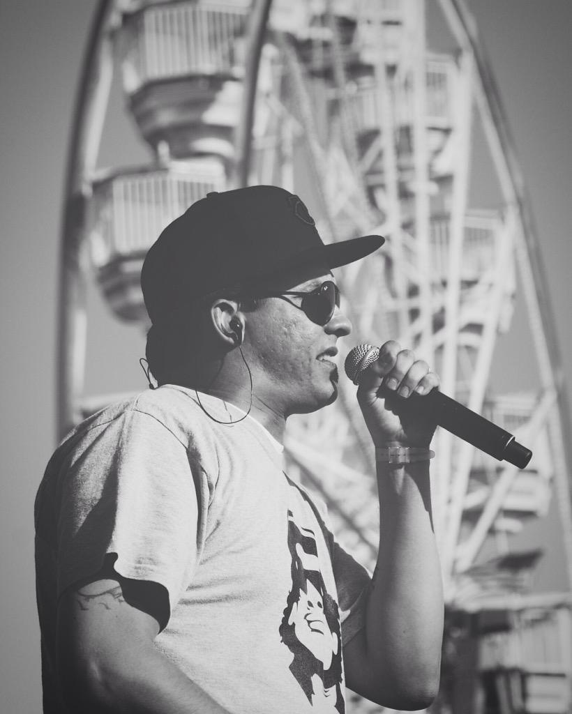 Happy birthday to Slug (of and Eazy-E. Here\s a shot I once took of Slug in an Eazy-E shirt. Love life. 