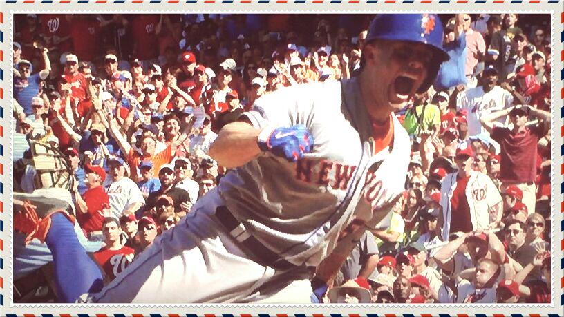 AbsolutDoc's tweet photo. Hey David Wright... Show me your war face! @mets #welcomebackcap #labordaybaseball http://t.co/qSalWJEHLX
