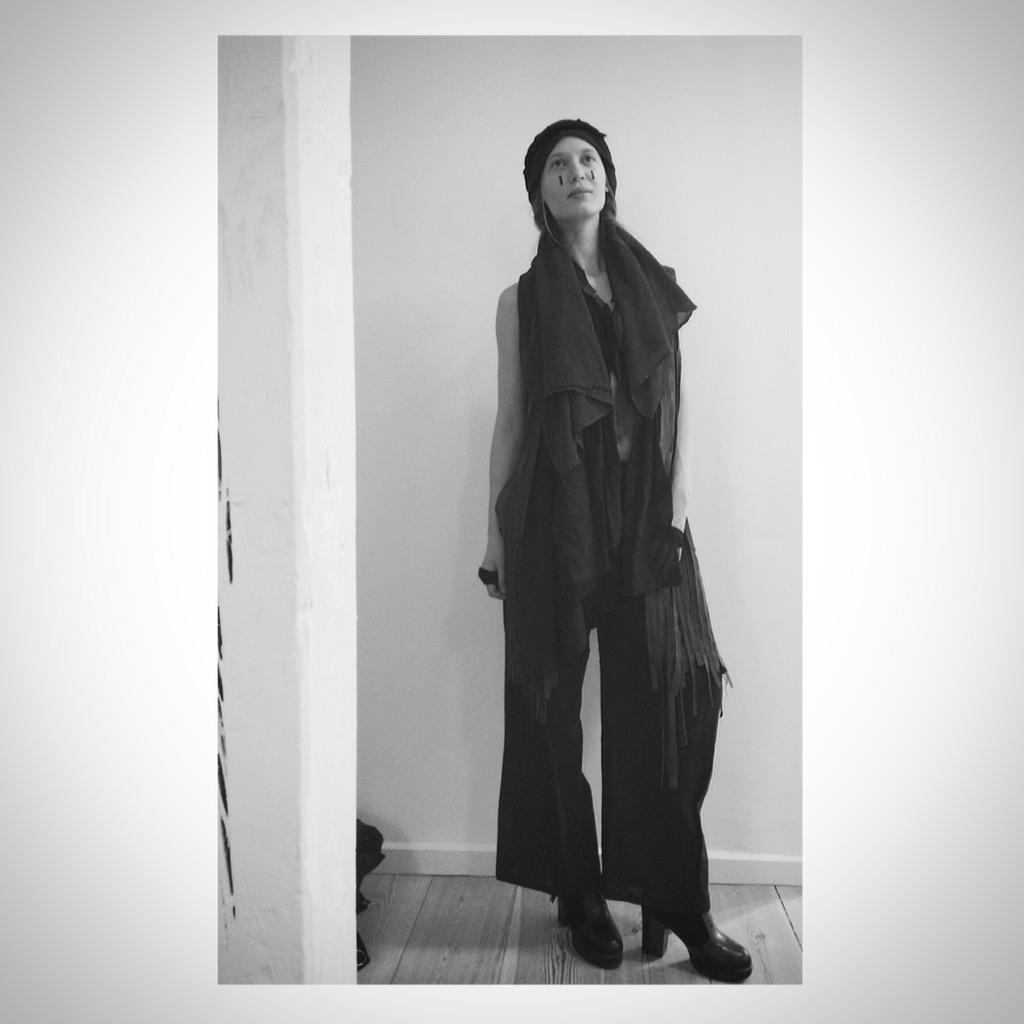 TibbeSmith's tweet photo. Tradono second hand fashion show this weekend. With model Deliane Lefevre. #sustainablefashion. http://t.co/zvCcyXq9xJ