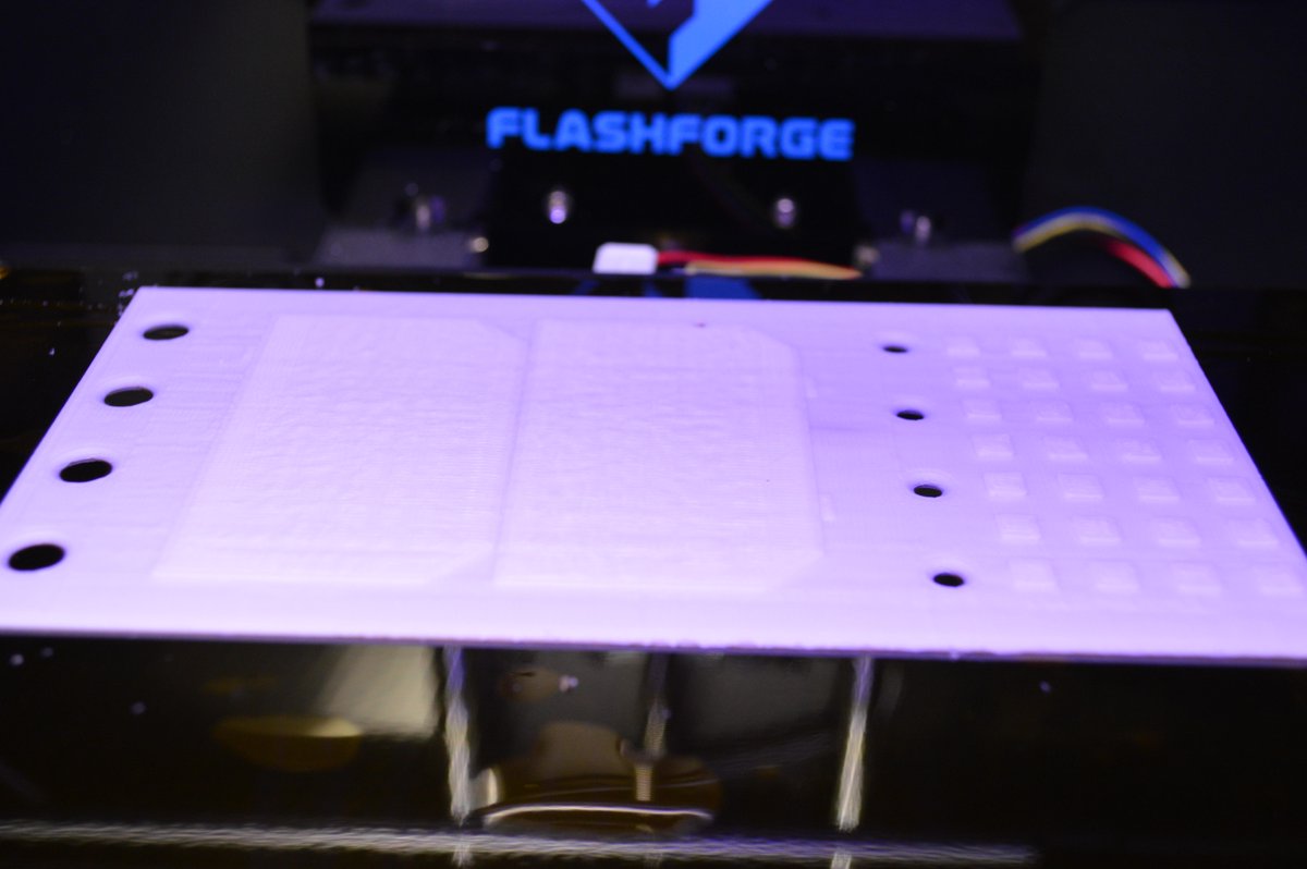 KeplerComms's tweet photo. Spending a day printing a satellite is a very 21st century thing to do. #CompanionCubeSat http://t.co/tKWgrycERc