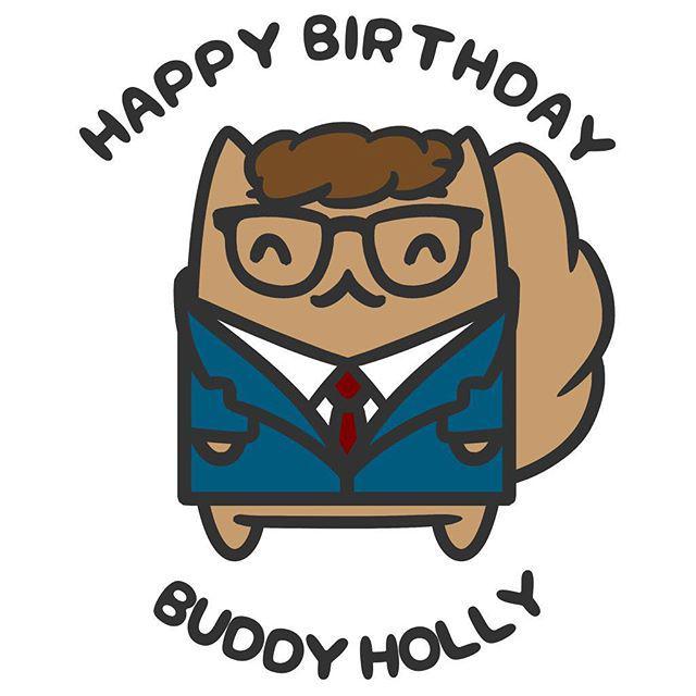 Happy Birthday, Buddy Holly! One of my all time favorites! Go listen to his music and be h 