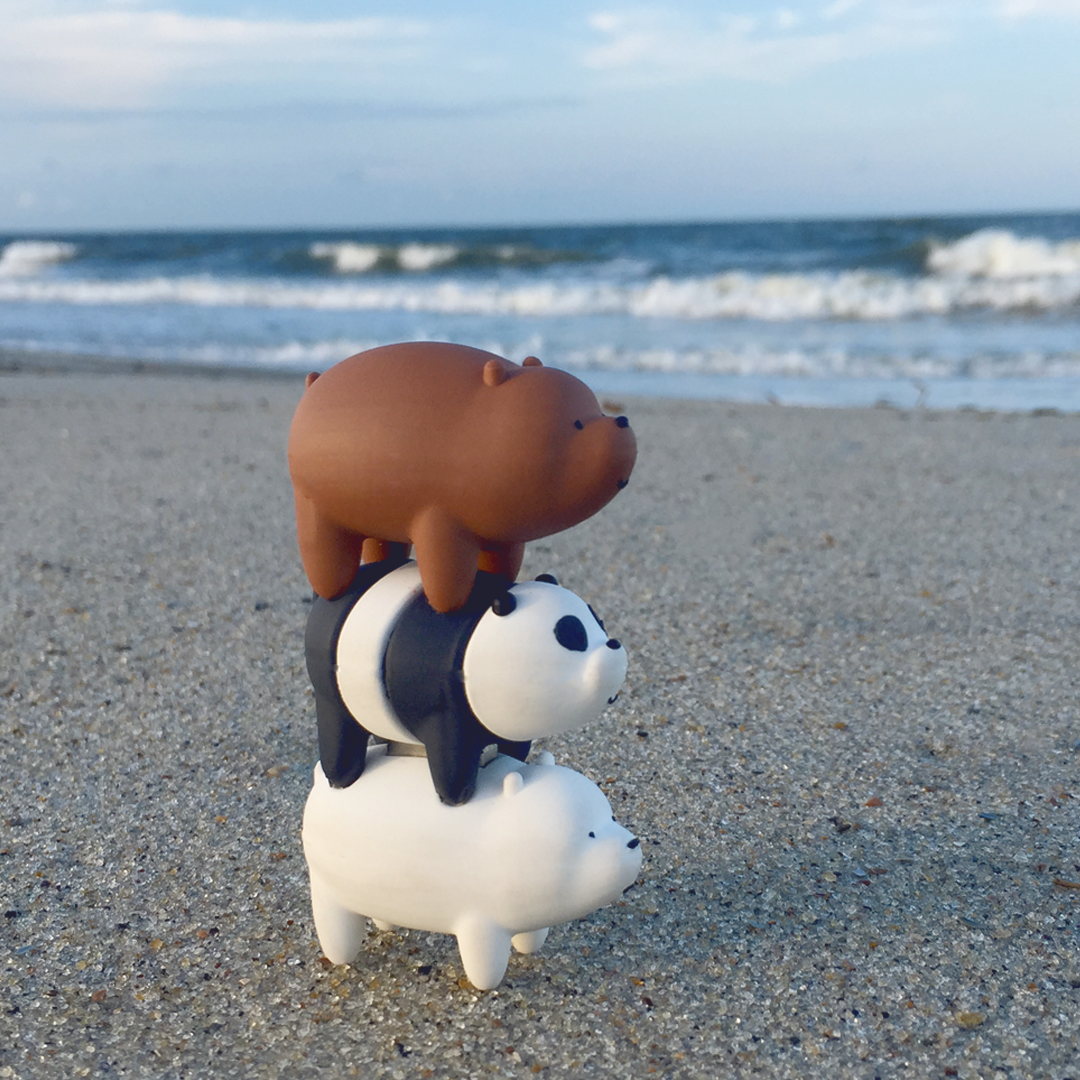 cartoonnetwork's tweet photo. Hope you're soaking up the sun like the We Bare Bear Bros! #LaborDayWeekend http://t.co/AxNBANyEBC