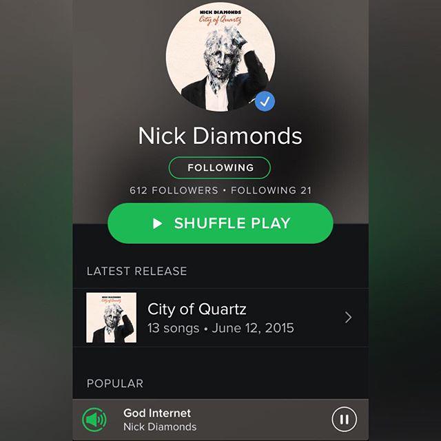 JennaTilveran's tweet image. @kfal02 : instagram.com/p/7VcCgcDZEs/ | Things I'm Loving: The new #NickDiamonds album! Shout out to @dillonmfalzon fo…