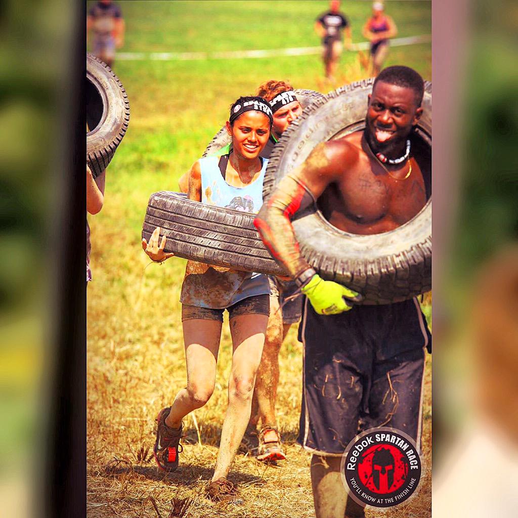 JustinTManning's tweet photo. I'm gonna need new sneakers... #SpartanRace #OCR #2Waves #FunLap #CornellU http://t.co/1AbqBd0m34