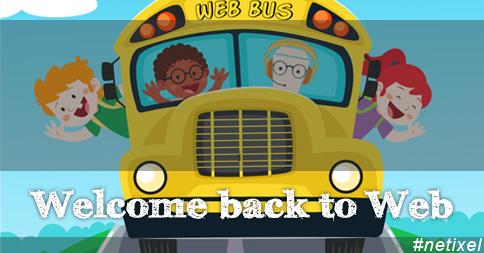 Netixel's tweet image. Bonne rentrée du #Web à tous ! 
Retour des #tutos sur netixel.fr prochainement...restez connectés