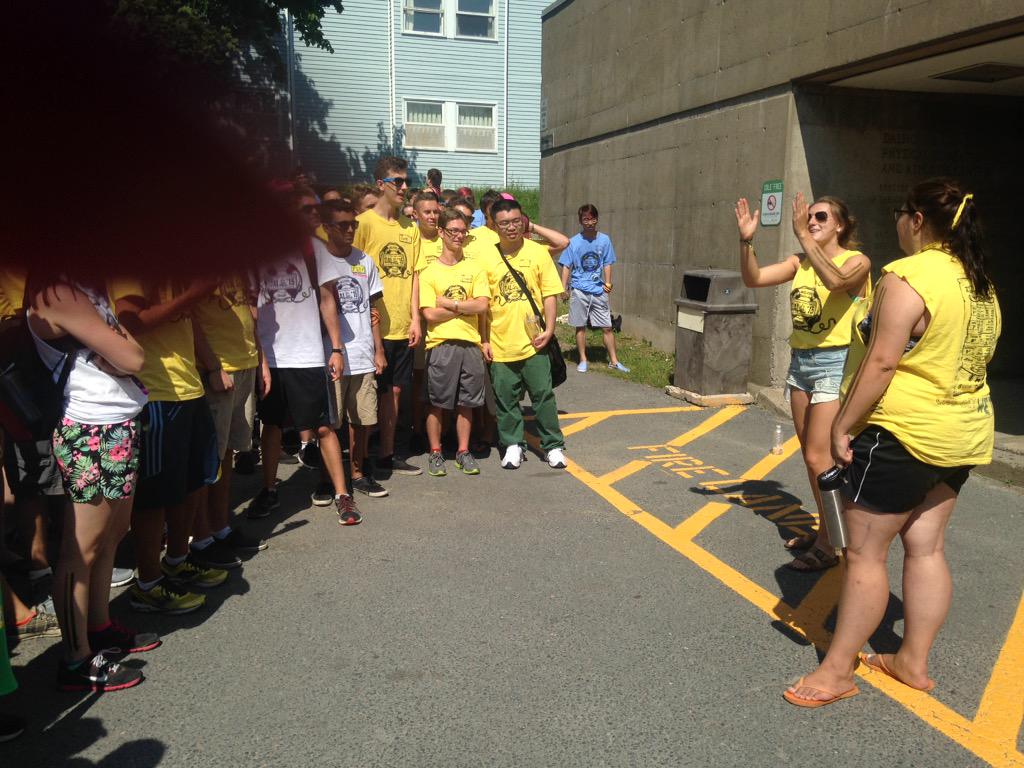 IndigoWayworth's tweet photo. #CameronHouse is killin it! I mean, they don't hold a candle to #OldEddy but still a worthy competitor! #DSUOweek http://t.co/Ws9GOVXC74