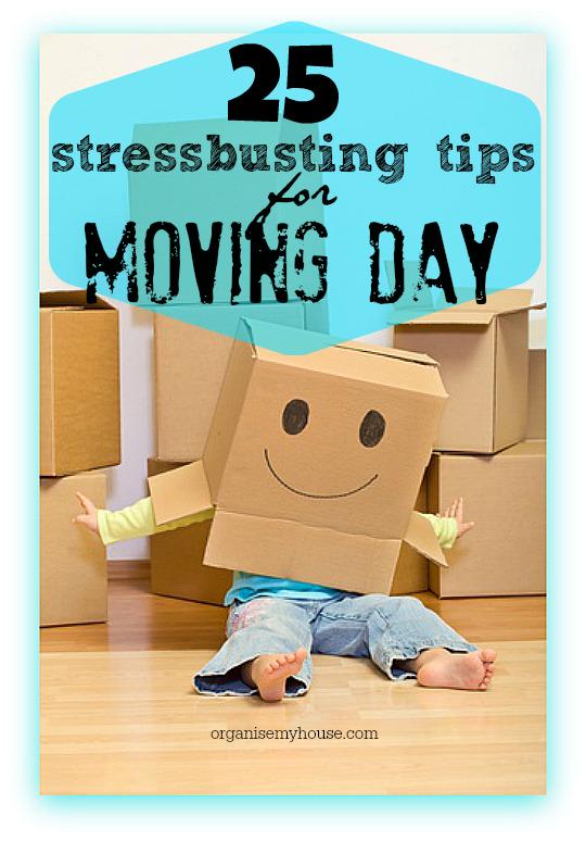 Moving soon?..... 25 stressbusting tips for moving day ow.ly/RToau #moving #newstart #stressfree