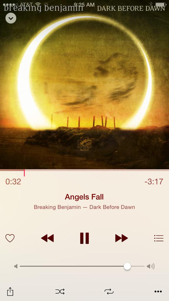 dawnvegas's tweet image. Oh yeah #angelsfall @breakingbenj happy Monday !!!🔊🔊 #darkbeforedawn