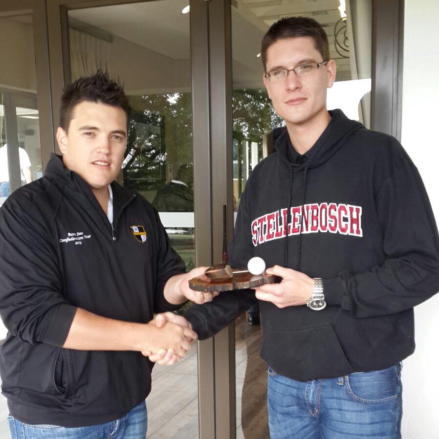 RetroJoes's tweet photo. 3rd confed of 2015 held yesterday at @Royal_JHB_Golf East. Winning score of 40 points from @ryan11watson. #DrWatson http://t.co/NQXdrBORBP