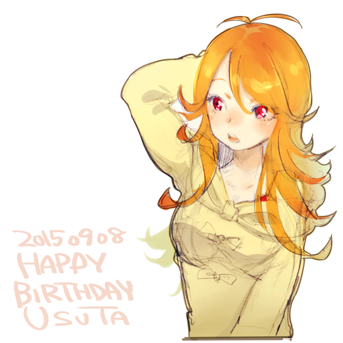 シミアさんがTwitterに投稿した臼田スミレ(ゾンビランドサガ)のイラスト。