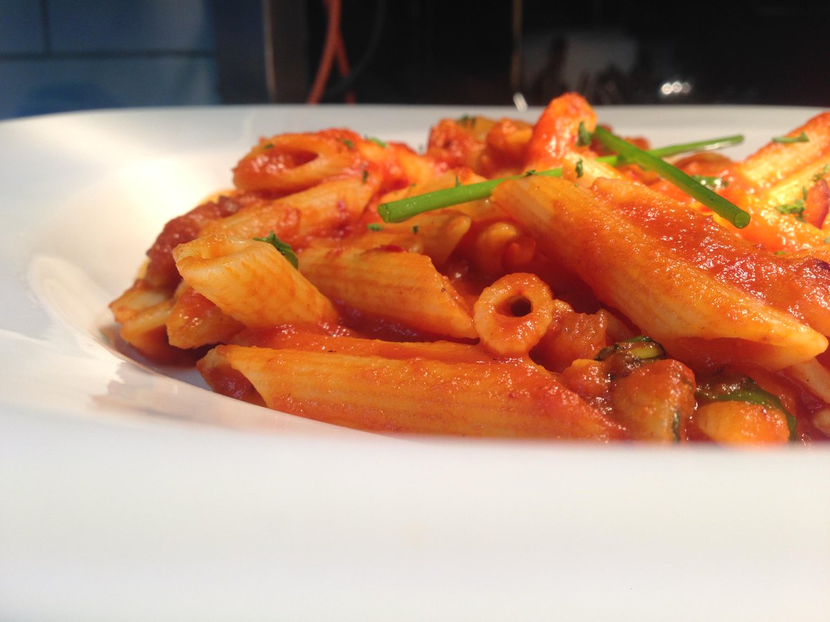 Bluezenzer's tweet image. Simple But Tasty #Bluezenzer #Pasta #Penne #Arrabiatta