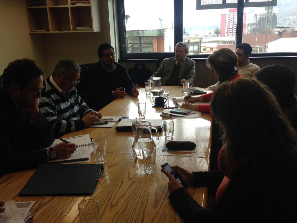 Comisión de Planificación, revisando  ejecución de presupuesto 2015, hasta la fecha vamos en un 61 % de ejecución!