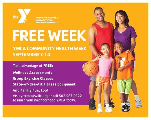 LouMetroHealth's tweet photo. Get a free wellness check @YMCALouisville any location this week. #communityhealthweek http://t.co/pG0vGip6PU