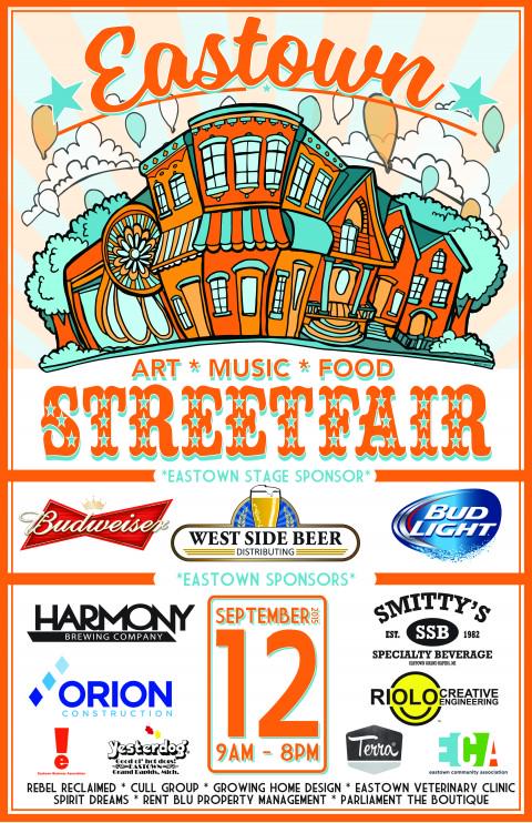 ExperienceGR's tweet photo. The @EastownGR Street Fair is Saturday, free admission so bring the family out for fun! http://t.co/FM7epLIz5P http://t.co/RRXijStj0o