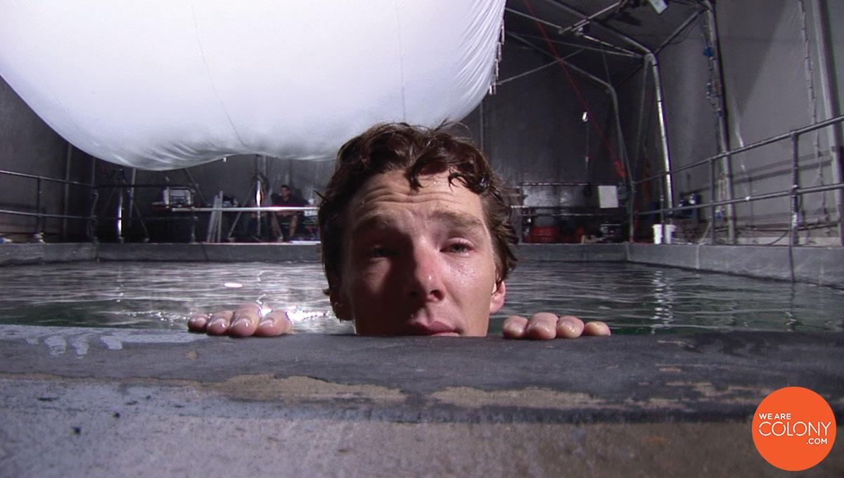 WeAreColony's tweet photo. See #BenedictCumberbatch in an exclusive poolside interview from the set of #ThirdStar http://t.co/88v6ArMoDM http://t.co/7TPIbjgZbg