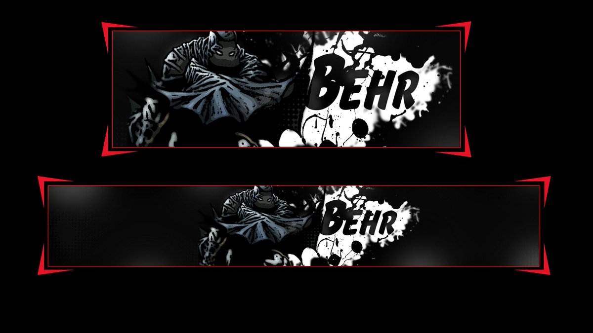 DaxterTheWizard's tweet image. BehrDesign - Twitter Header and YouTube Banner! Fav's and RT's Appreciated! :)