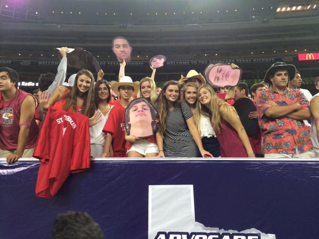 StudentSecGoals's tweet photo. Saint Thomas High School, Houston, TX http://t.co/hypZew73Fc