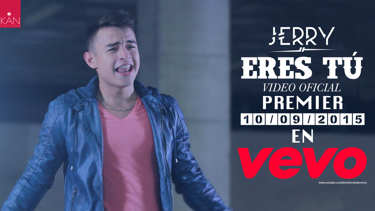 KANMUSICMX's tweet photo. Están listos? El nuevo video de @HmGerardo #Erestu en http://t.co/jb4OKD4ljj este jueves 10 de Septiembre!
RT!!! http://t.co/wP7FhNHKGp